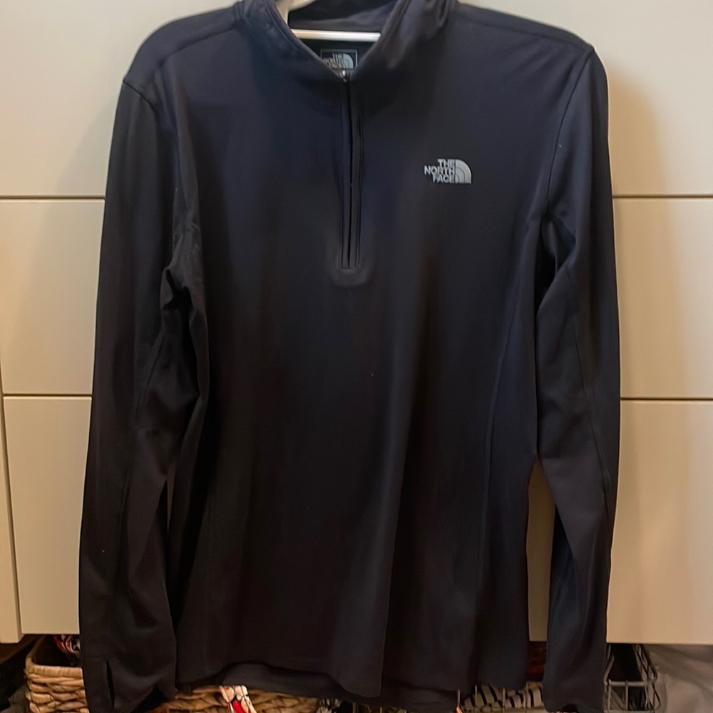 North Face Quarter Zip Long Sleeve
